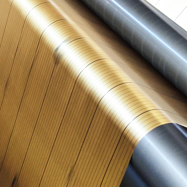 Pellicola di laminazione termica di stampa metallizzata