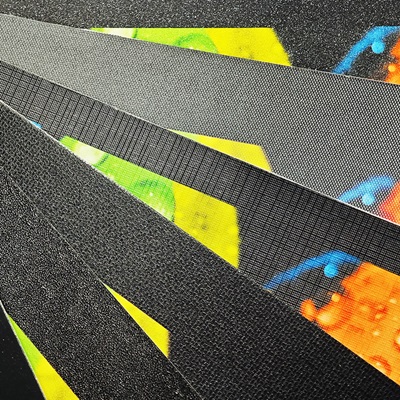Pellicola di laminazione termica in rilievo multi-stile