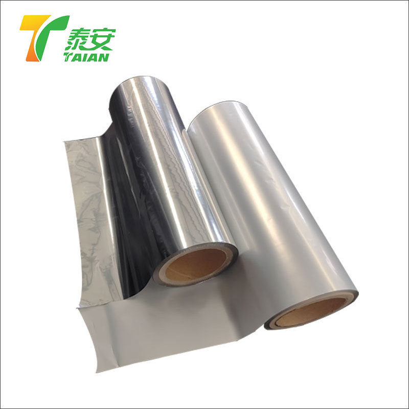 Film per laminazione termica metallizzata opaca in PET